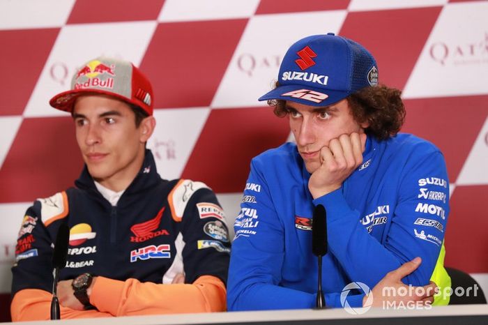 Marc Marquez, Repsol Honda Team, Alex Rins, Team Suzuki MotoGP