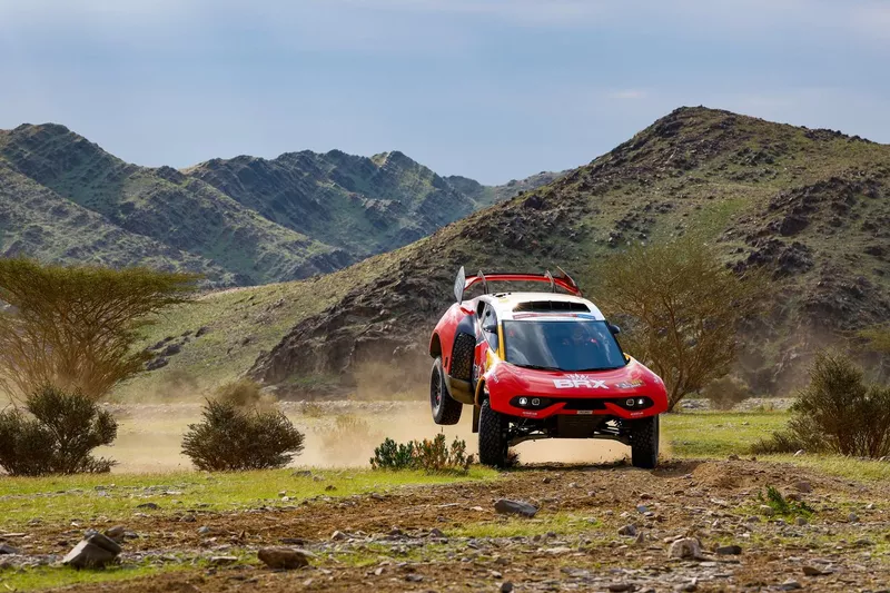 #201 Bahrain Raid Xtreme Prodrive: Sebastien Loeb, Fabian Lurquin