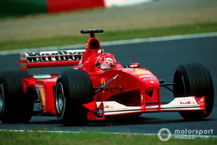 Michael Schumacher, Ferrari F1 2000, campeón del mundo en 2000