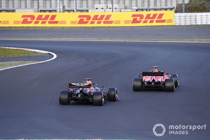 Charles Leclerc, Ferrari SF1000, Max Verstappen, Red Bull Racing RB16 