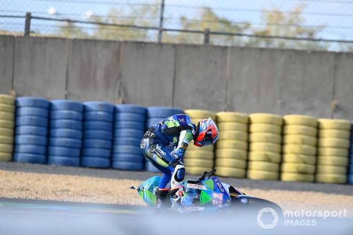 Matteo Ferrari, Trentino Gresini MotoE después de la caída