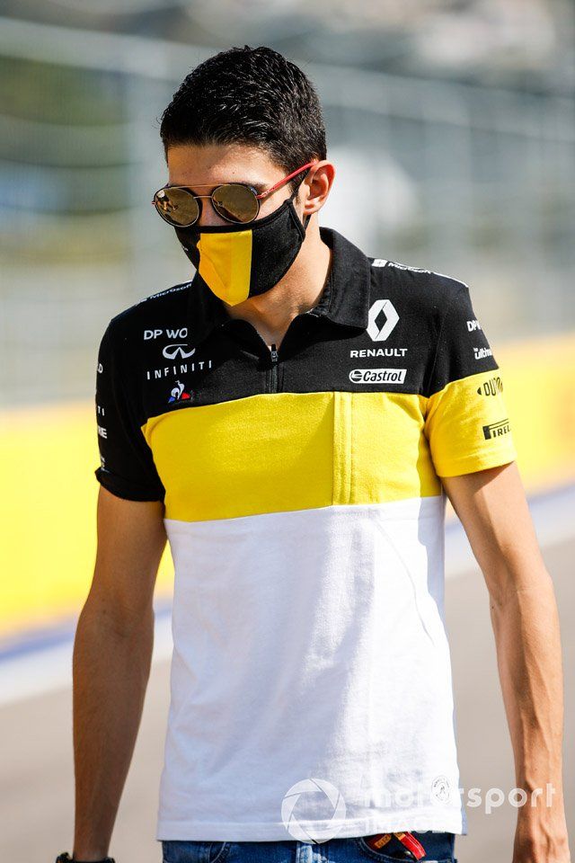 Esteban Ocon, Renault F1, recorre la pista