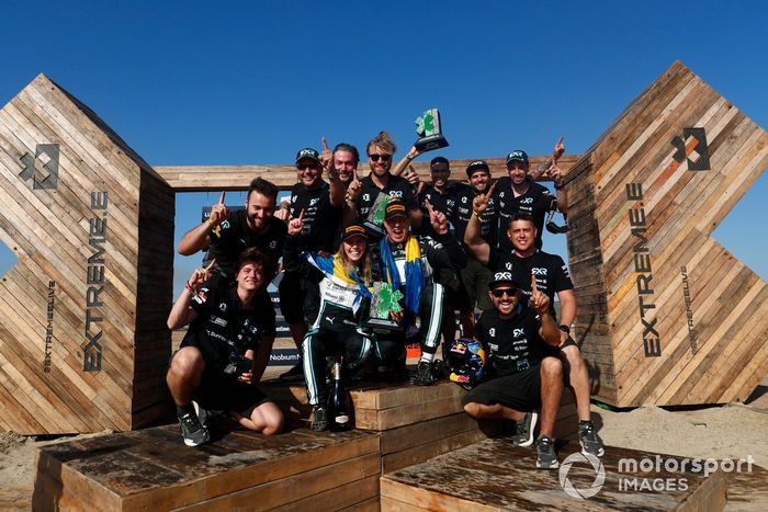 Ganadores Mikaela Ahlin-Kottulinsky, Johan Kristoffersson, Rosberg X Racing 