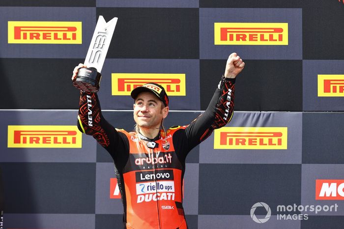 Podio: Alvaro Bautista, Aruba.it Racing Ducati