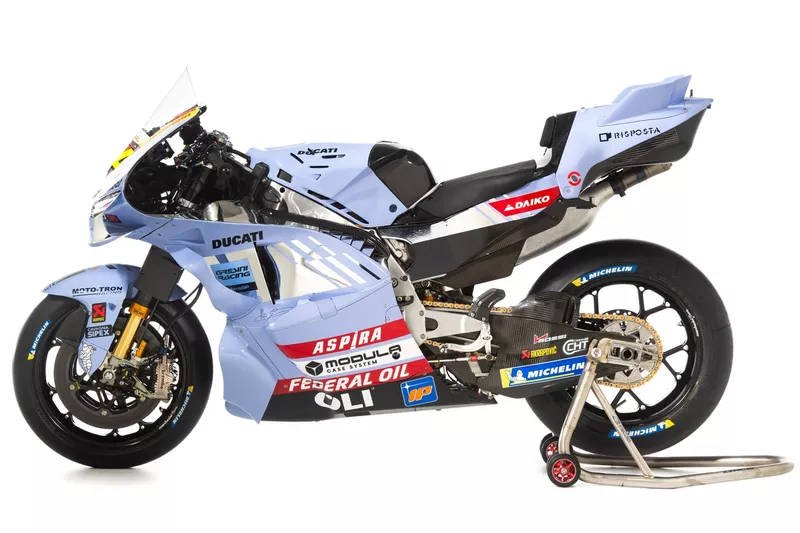 La livrée MotoGP de Gresini Racing