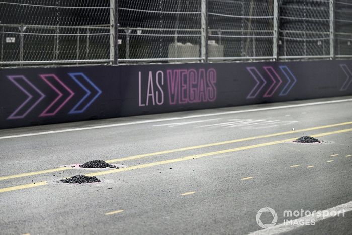 Reparaciones en curso de las arquetas del circuito