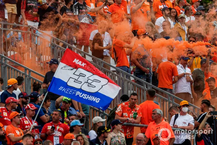 Fans de Max Verstappen