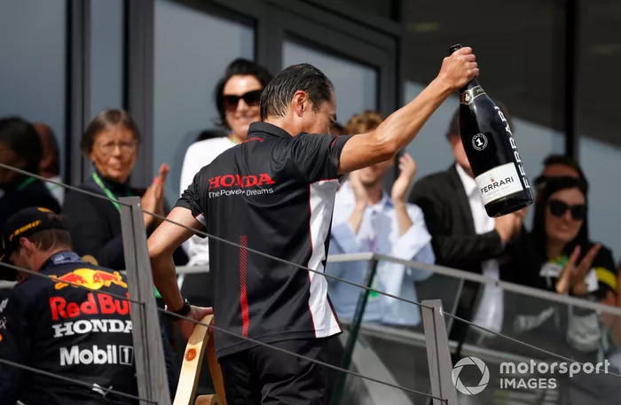Podio: Toyoharu Tanabe, Director técnico F1 Honda