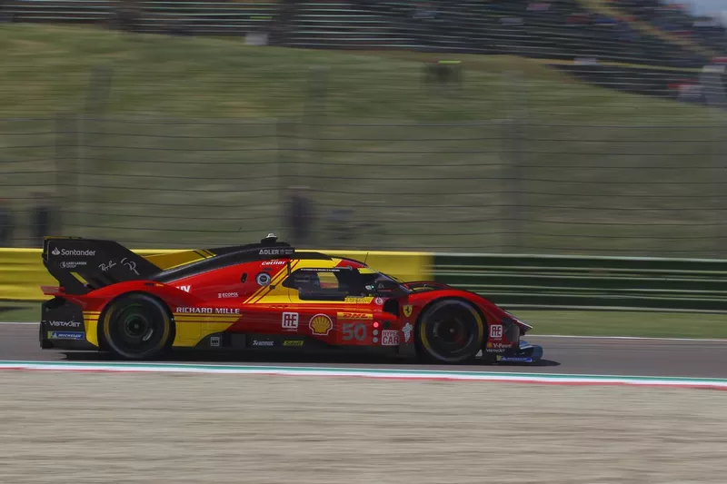 #50 Ferrari AF Corse Ferrari 499P: Antonio Fuoco, Miguel Molina, Nicklas Nielsen
