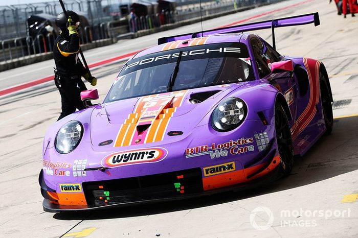 #57 Team Project 1 Porsche 911 RSR:  Ben Keating, Felipe Fraga, Jeroen Bleekemolen 