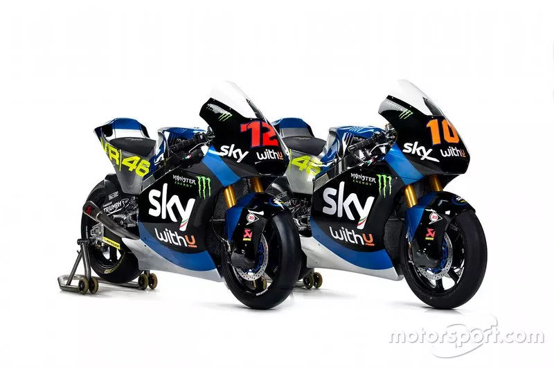 Moto de Luca Marini, Marco Bezzecchi, Sky Racing Team VR46