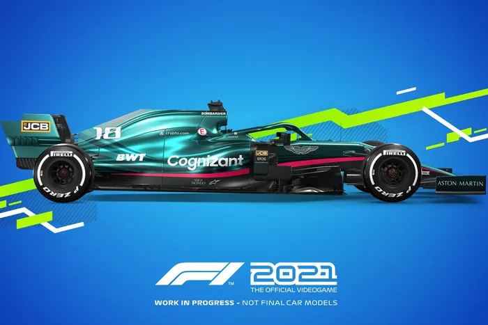 Decoración F1 2021 Aston Martin