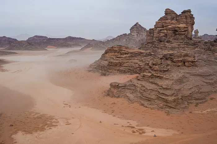 Ambiente de la etapa 10 del Dakar 2021