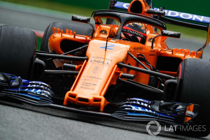 17. Stoffel Vandoorne, McLaren MCL33.