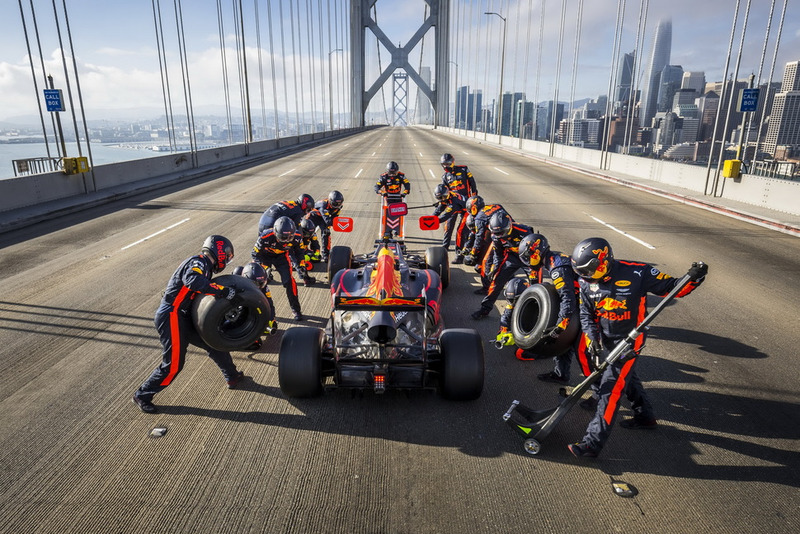 Daniel Ricciardo, Red Bull Racing in San Francisco