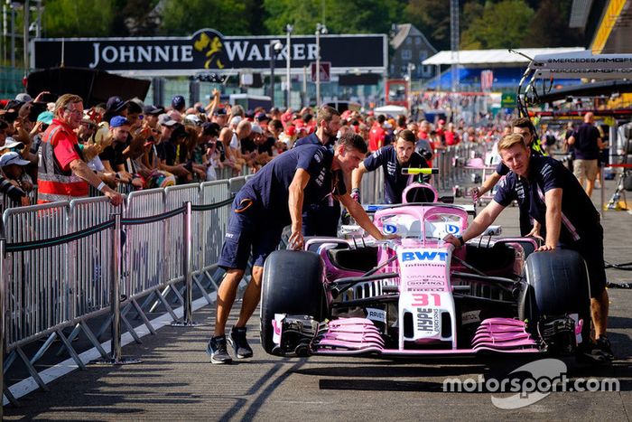 Force India VJM11 de Esteban Ocon