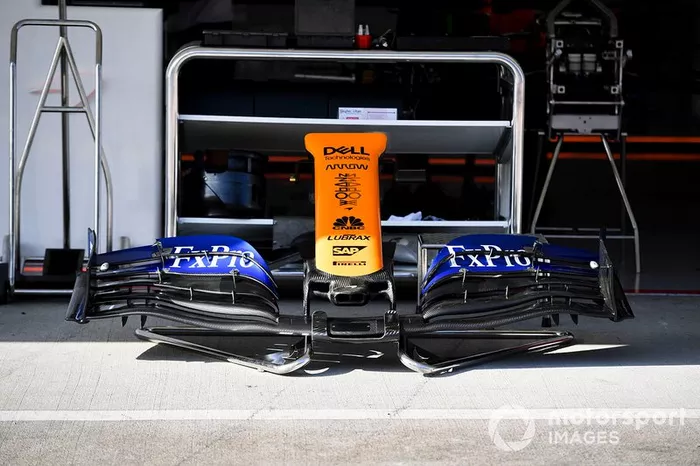 Alerón delantero del McLaren MCL34 