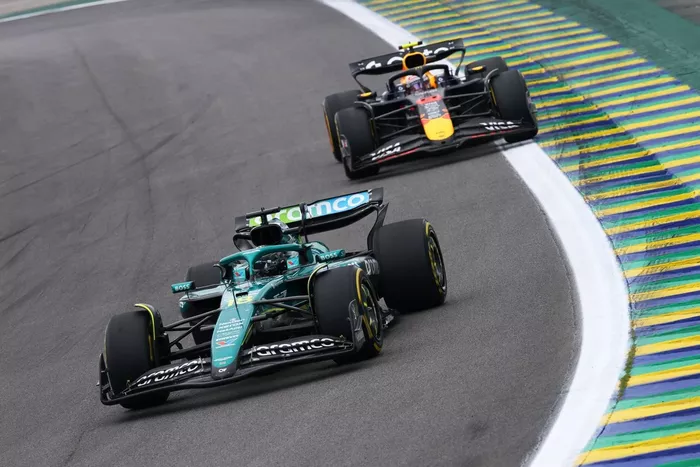 Lance Stroll, Aston Martin Racing, Yuki Tsunoda, Red Bull Racing Team
