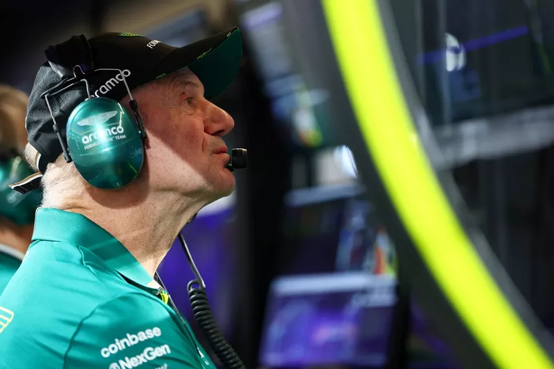 Adrian Newey, partenaire technique principal de l'écurie Aston Martin F1 Team
