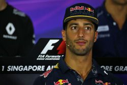Daniel Ricciardo, Red Bull Racing en la Conferencia de prensa FIA