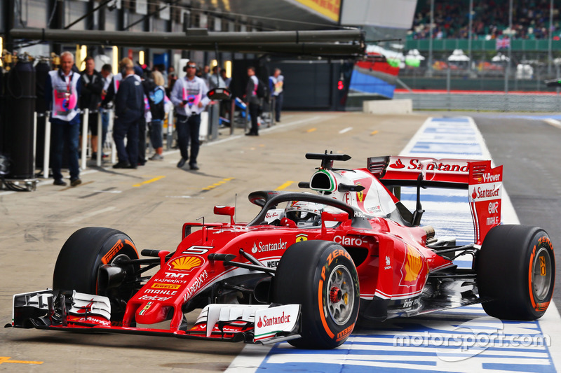 Sebastian Vettel, Ferrari SF16-H, mit Halo 2