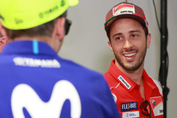 Valentino Rossi, Yamaha Factory Racing, Andrea Dovizioso, Ducati Team