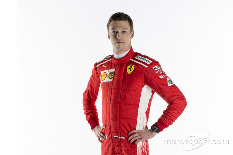 Daniil Kvyat, pilote de développement Ferrari