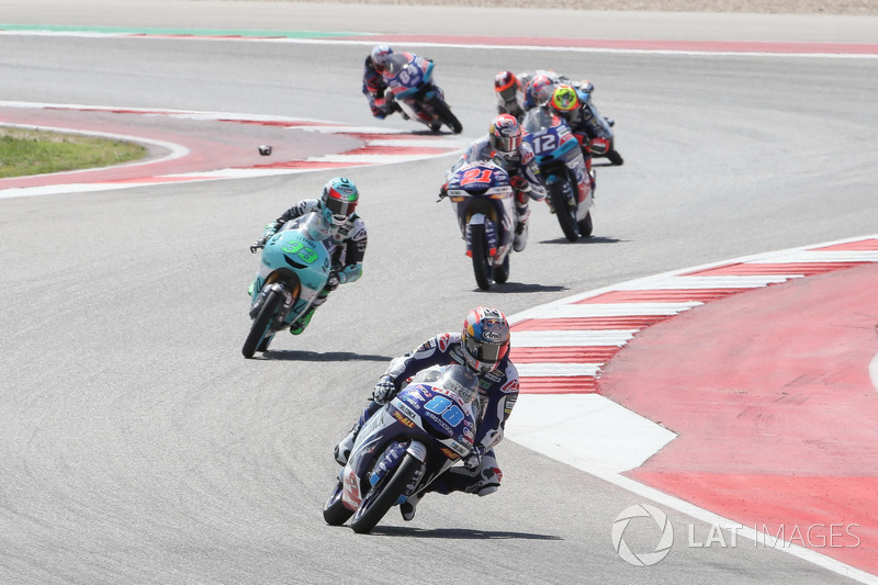 Jorge Martin, Del Conca Gresini Racing Moto3, Enea Bastianini, Leopard Racing, Fabio Di Giannantonio, Del Conca Gresini Racing Moto3