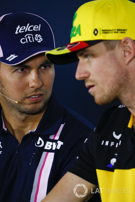 Серхіо Перес, Force India, Ніко Хюлькенберг, Renault Sport F1 Team