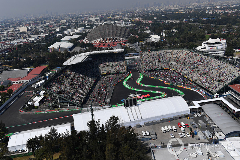 O circuito aproveita parte de um antigo estádio de futebol