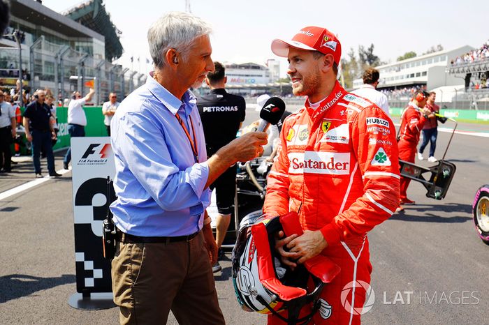 Damon Hill entrevista a Sebastian Vettel, Ferrari