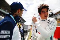Lance Stroll, Williams Racing, sur la grille de départ