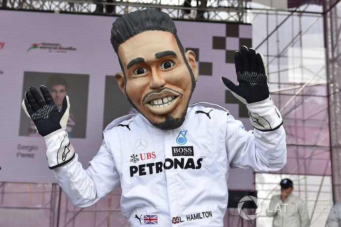 Guiñol de  Lewis Hamilton, Mercedes-AMG F1