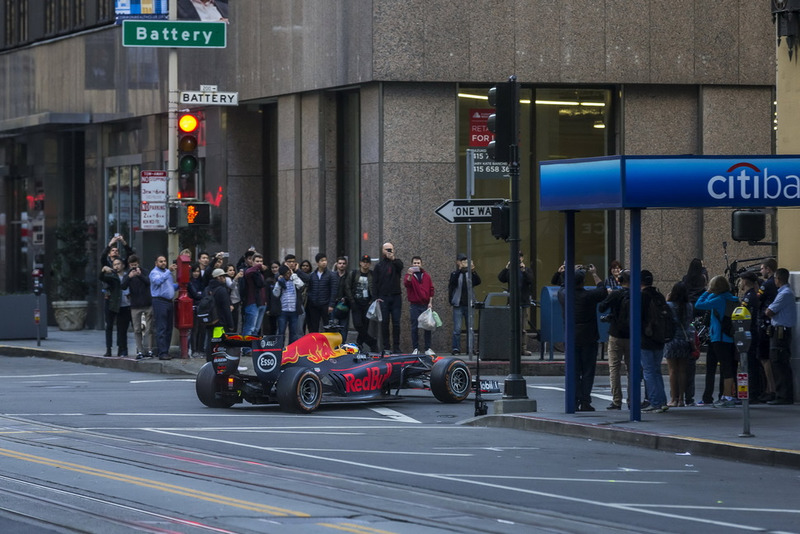 Daniel Ricciardo, Red Bull Racing in San Francisco