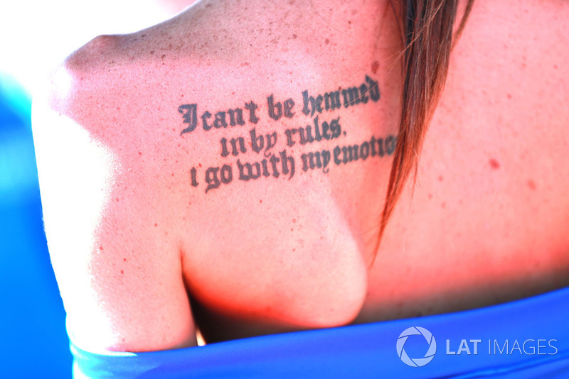 Girl tattoo