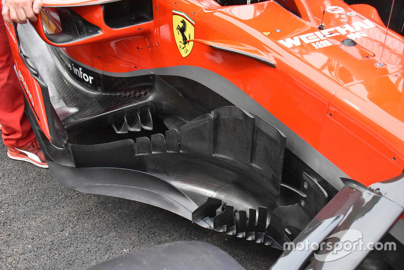 Ferrari technical detail