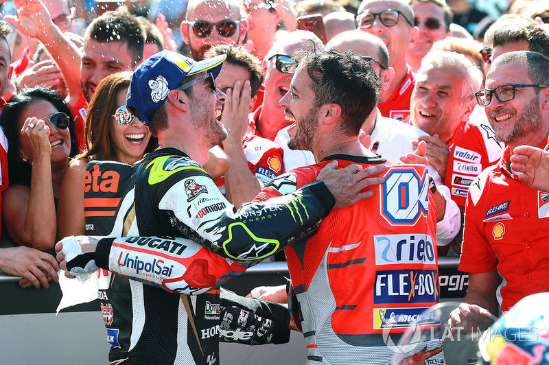 Cal Crutchlow, Team LCR Honda, Andrea Dovizioso, Ducati Team