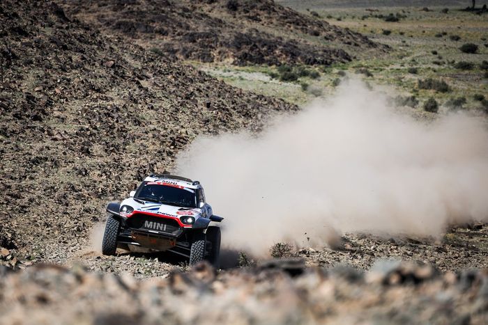 #217 X-raid Mini JCW Team Mini John Cooper Works Rally Plus: Krzysztof Hołowczyc, Łukasz Kurzeja