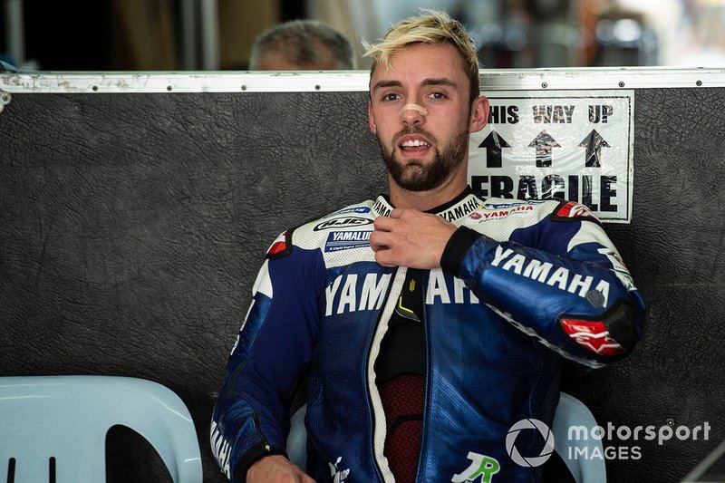 Jonas Folger, pilote d'essais Yamaha