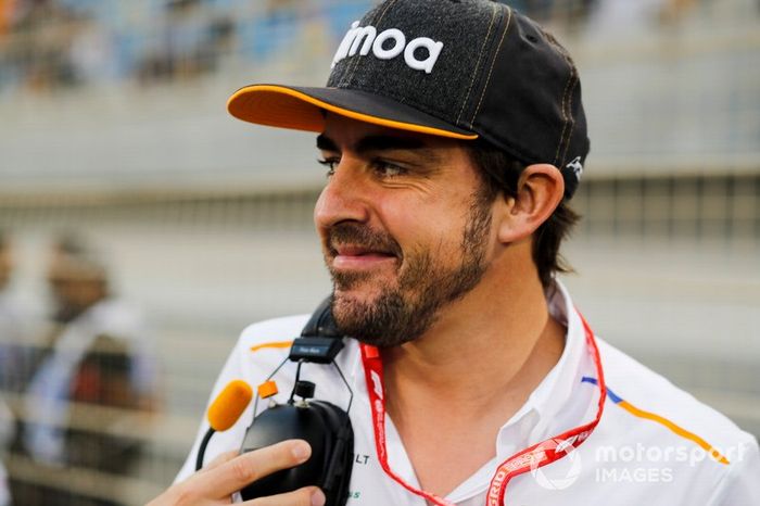 Fernando Alonso (martes y miércoles para Pirelli)