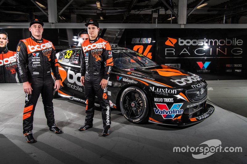 Richie Stanaway, James Golding, Garry Rogers Motorsport unveil