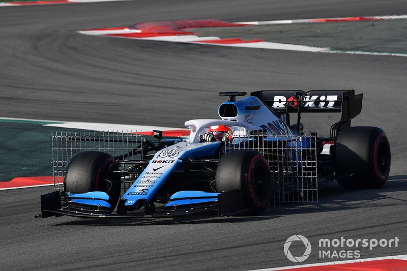 Роберт Кубіца на боліді Williams FW42 з аеросенсорами