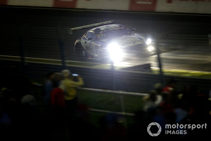 #77 Mercedes-AMG Team Craft Bamboo Black Falcon Mercedes AMG GT GT3: Maro Engel, Luca Stolz, Gary Paffett