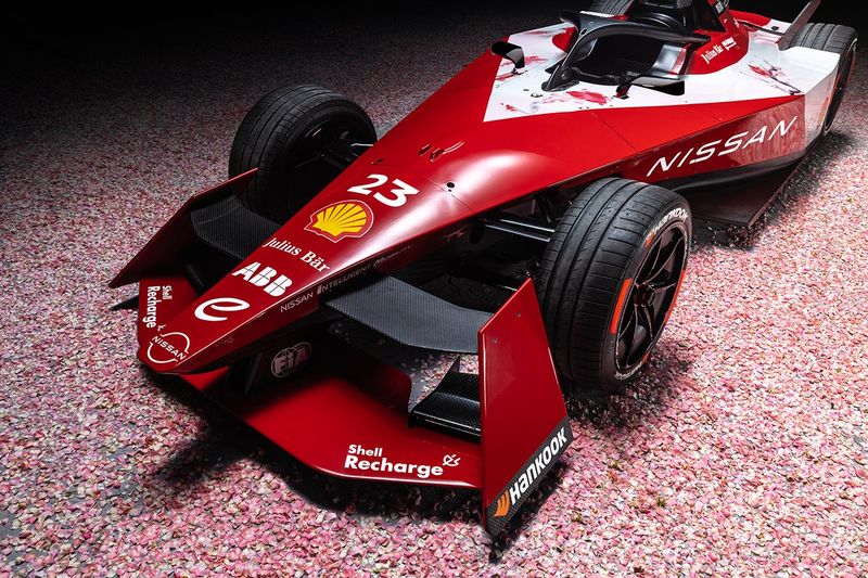 Decoración del Nissan Gen-3 Formula E 2022-23