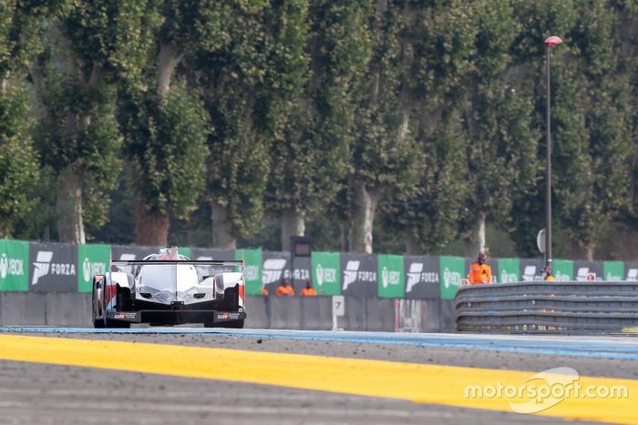 #7 Toyota Gazoo Racing - Toyota TS050 - Hybrid: Mike Conway, Kamui Kobayashi, Jose Maria Lopez 