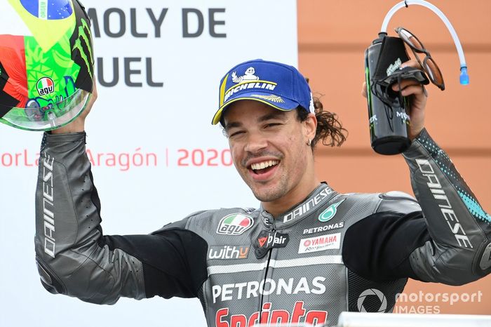 Podio: Franco Morbidelli, Petronas Yamaha SRT