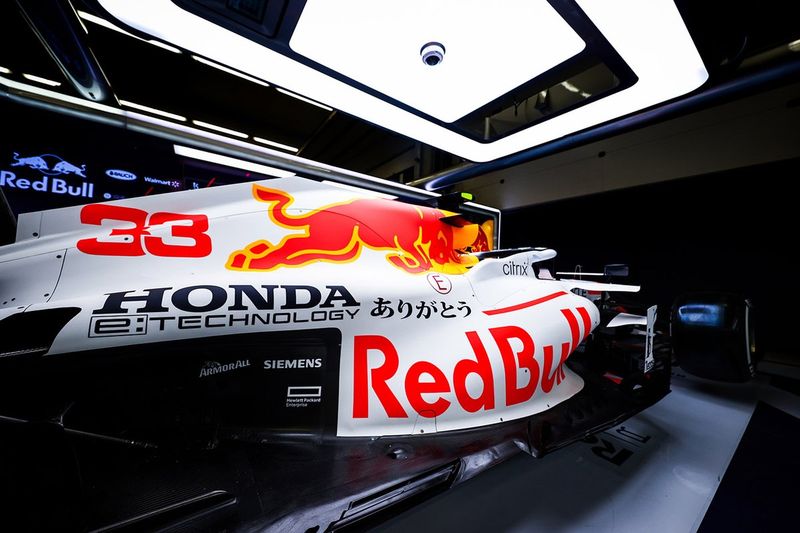 Red Bull Racing RB16B white livery