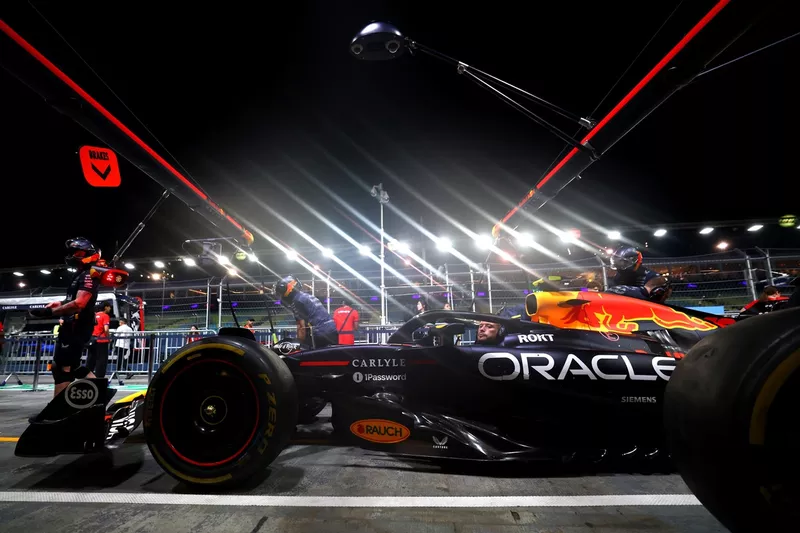Red Bull Racing : essais au stand 