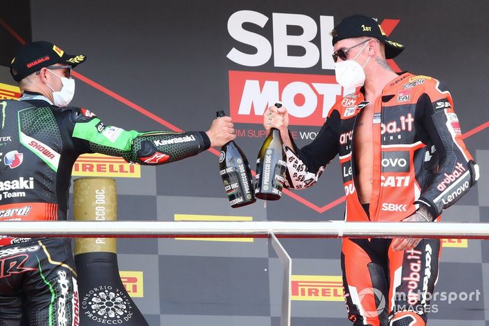 Jonathan Rea, Kawasaki Racing Team, Scott Redding, Aruba.it Racing Ducati