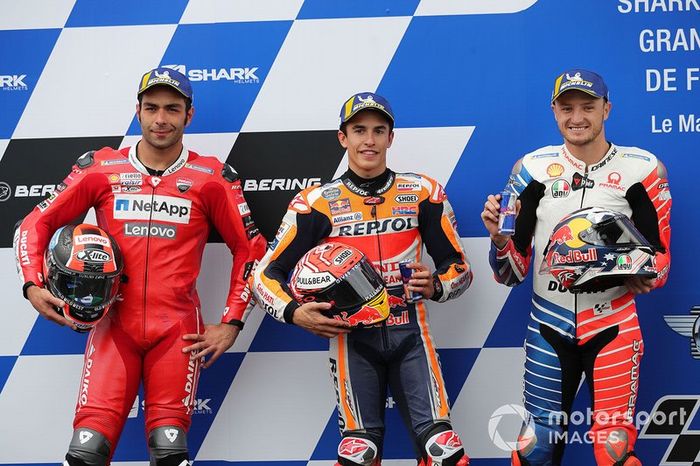 Danilo Petrucci, Ducati Team, Marc Marquez, Repsol Honda Team, Jack Miller, Pramac Racing
